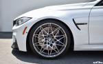 BMW M3 Sedan Alpine White and Black by EAS 2017 года